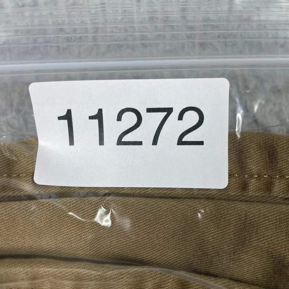 Levis XX Chino Standard Taper Pants Mens 38x30‎ (Fits 36x28) Brown Stretch Khaki